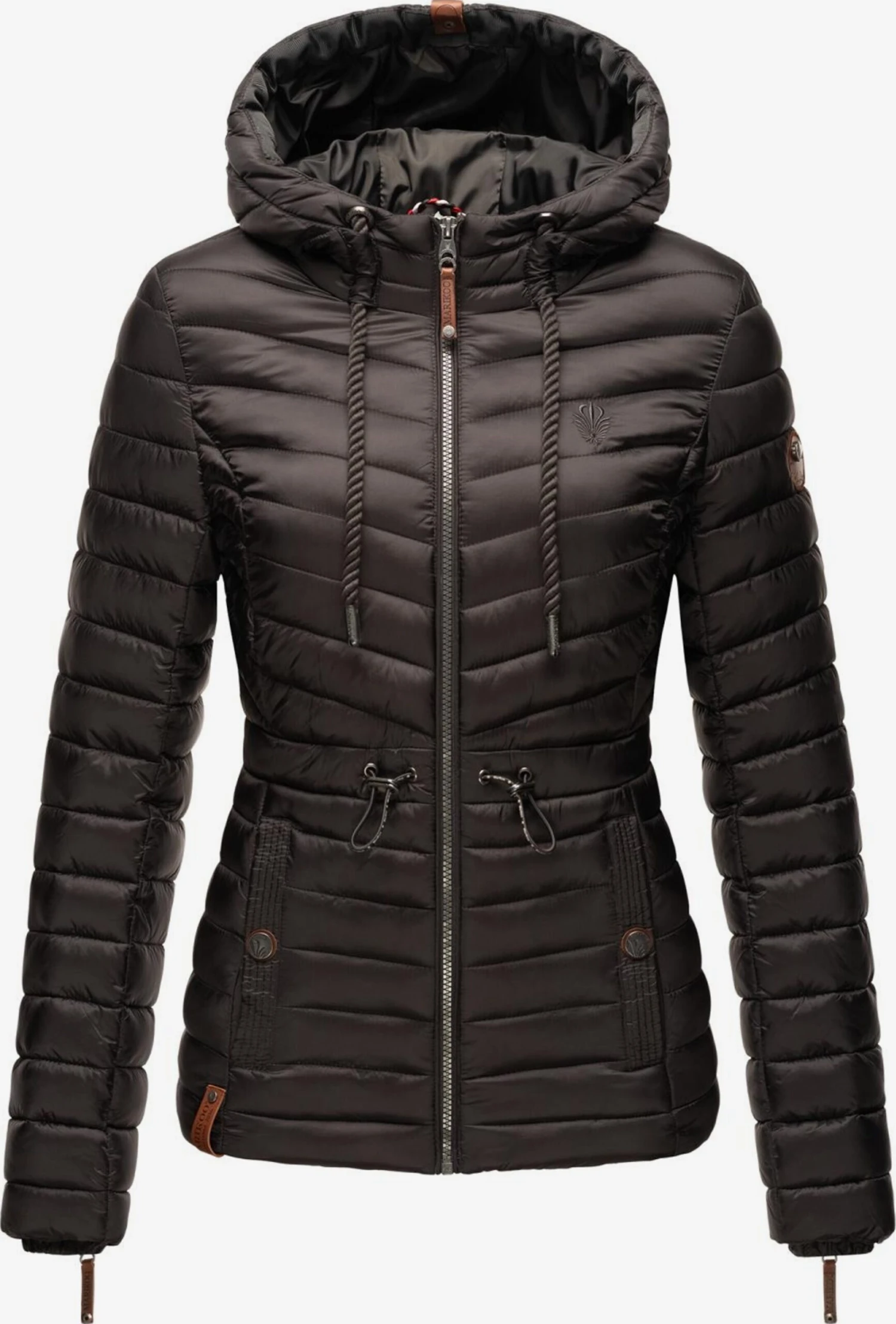 Marikoo Vestes De Mi-saison Veste Mi-saison Aniyaa Femme Marron 3 Marikoo Vestes De Mi-saison Veste Mi-saison Aniyaa Femme Marron