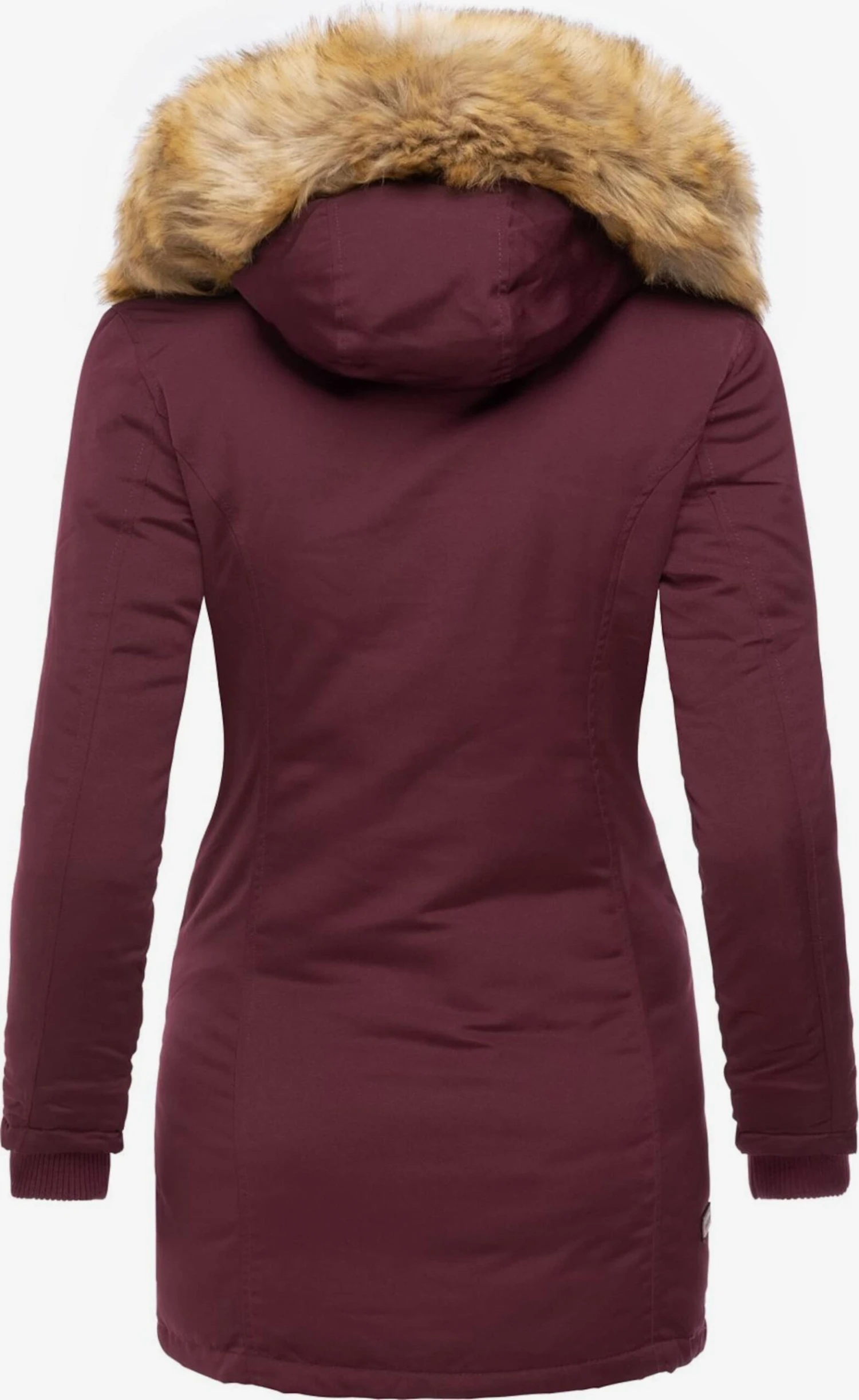 Marikoo Parkas Parka D’hiver Karmaa Femme Lie De Vin 4 Marikoo Parkas Parka D’hiver Karmaa Femme Lie De Vin – Image 2