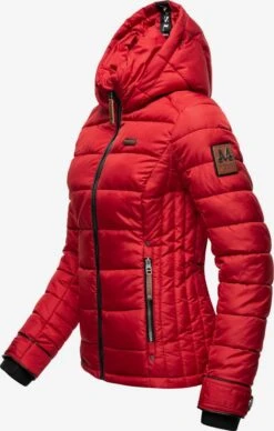 Marikoo Vestes Dhiver Veste D’hiver Lerikaa Femme Rouge -Marikoo 00a01d45b608183d21258df71c96071d