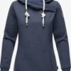 Marikoo Sweats à Capuche Sweat-shirt Izuyaa Femme Marine -Marikoo 0176771d33876960cdf03ab296df9656