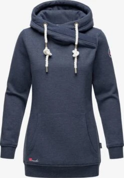 Marikoo Sweats à Capuche Sweat-shirt Izuyaa Femme Marine