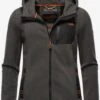 Marikoo Vestes Dextérieur Veste En Polaire Mount Iwaki Femme Anthracite -Marikoo 01d35b931986c32943cb1ad94e37e585