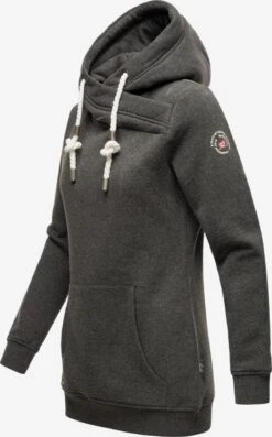 Marikoo Sweats à Capuche Sweat-shirt Izuyaa Femme Gris Foncé -Marikoo 02e1b7eb7527d0e902ff920bf6bb9d1d