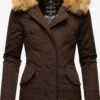 Marikoo Parkas Parka D’hiver Karmaa Femme Marron -Marikoo 052dcaa989357df3a6fefa5e0ffda709