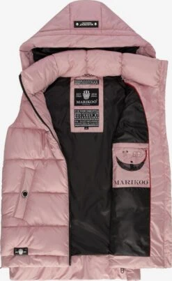 Marikoo Vestes Sans Manches Gilet Zarinaa Femme Rose 12 Marikoo Vestes Sans Manches Gilet Zarinaa Femme Rose -Marikoo 06aaa8a14b122e4c4bac2a42a58b3a14