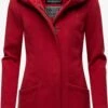 Marikoo Manteaux Dhiver Manteau D’hiver Maikoo Femme Rouge Rubis -Marikoo 07c62112ed5647f19f035b0768269c28