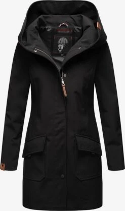 Marikoo Manteaux De Pluie Manteau Fonctionnel Mayleen Femme Noir