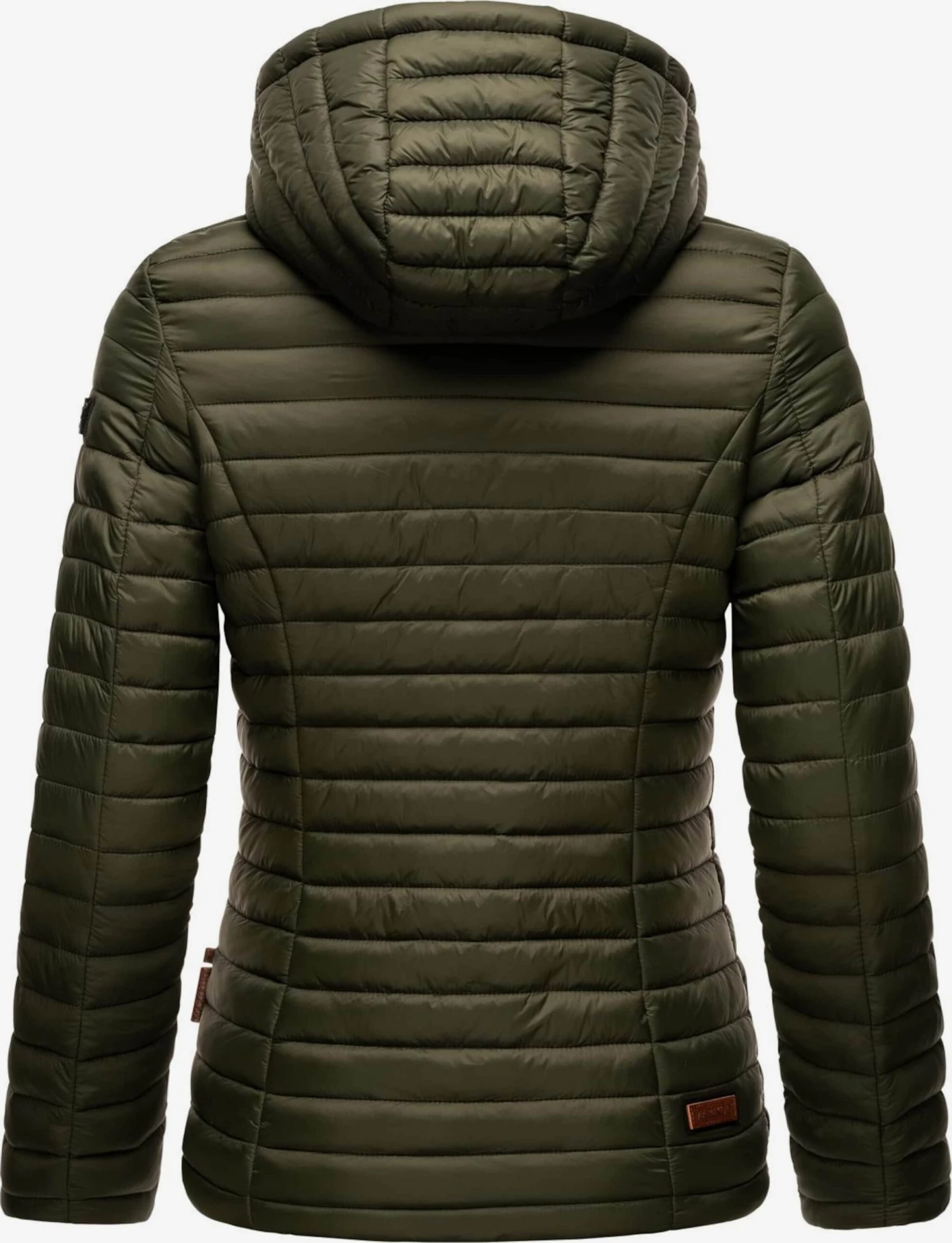 Marikoo Vestes De Mi-saison Veste Mi-saison Asraa Femme Olive 5 Marikoo Vestes De Mi-saison Veste Mi-saison Asraa Femme Olive – Image 3