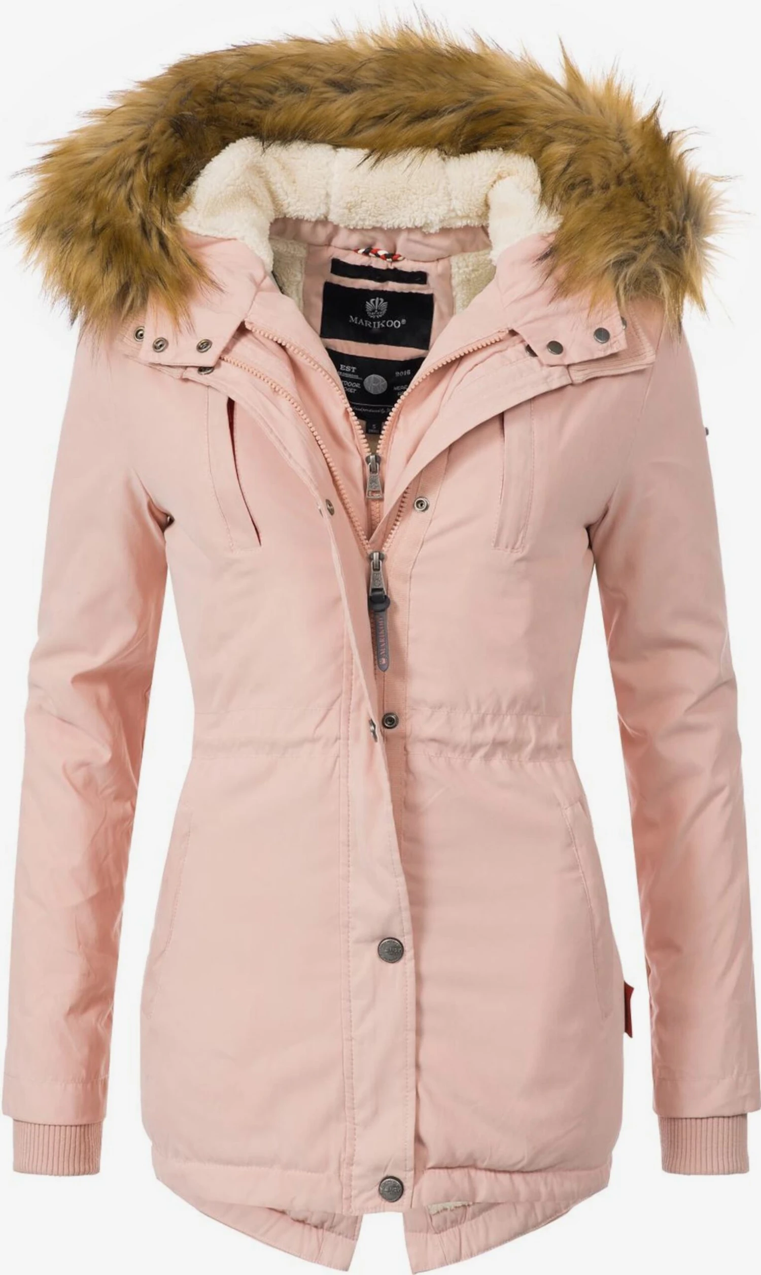Marikoo Parkas Parka D’hiver Akira Femme Rose 3 Marikoo Parkas Parka D’hiver Akira Femme Rose