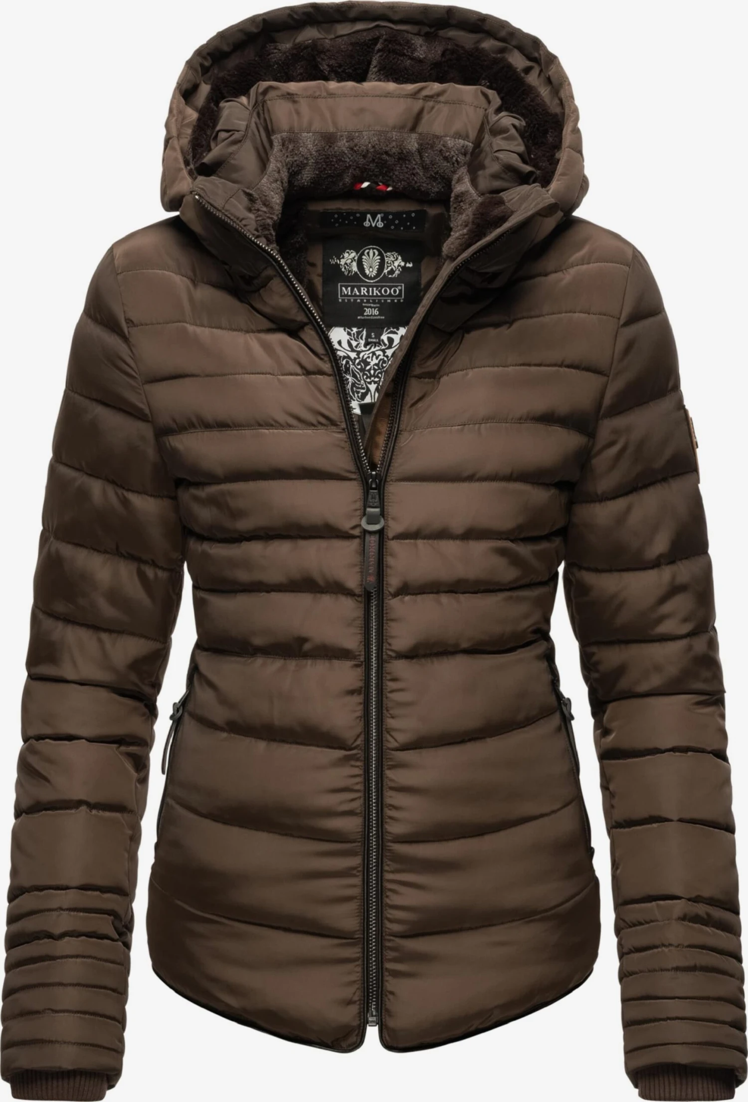 Marikoo Vestes Dhiver Veste D’hiver Amber Femme Marron 3 Marikoo Vestes Dhiver Veste D’hiver Amber Femme Marron