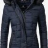 Marikoo Vestes Dhiver Veste D’hiver Unique Femme Bleu Nuit 2 Marikoo Vestes Dhiver Veste D’hiver Unique Femme Bleu Nuit -Marikoo 0dbe00f301486780061aaeec540d36b0