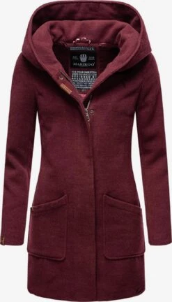 Marikoo Manteaux Dhiver Manteau D’hiver Maikoo Femme Bordeaux