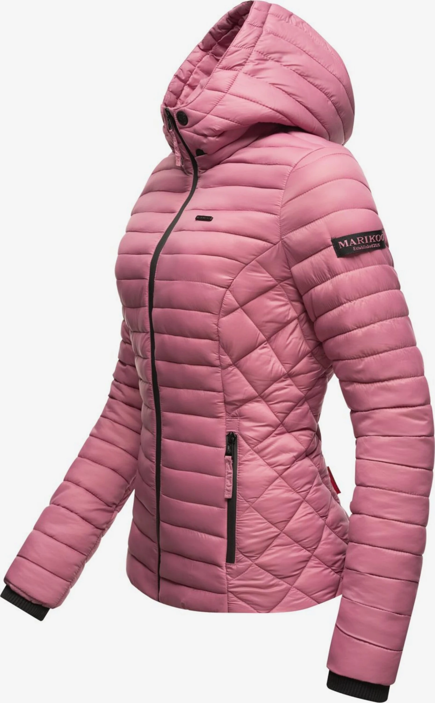 Marikoo Vestes De Mi-saison Veste Mi-saison Samtpfote Femme Rose 4 Marikoo Vestes De Mi-saison Veste Mi-saison Samtpfote Femme Rose – Image 2