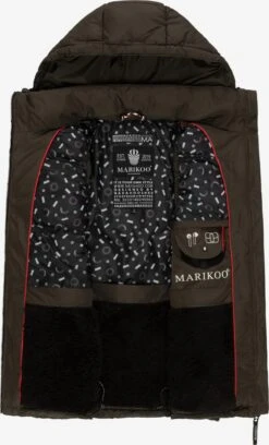 Marikoo Vestes Sans Manches Gilet Femme Anthracite -Marikoo 1251343b6d6604bedaad2ccde2ae3cdf