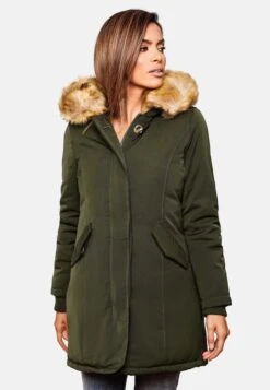 Marikoo Parkas Parka D’hiver Karmaa Femme Olive -Marikoo 13d93a463a2d8839b854aeef4b677744