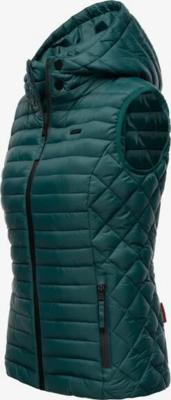 Marikoo Vestes Sans Manches Gilet Femme émeraude -Marikoo 152bdfa280f2a1309d9c8058af83e671