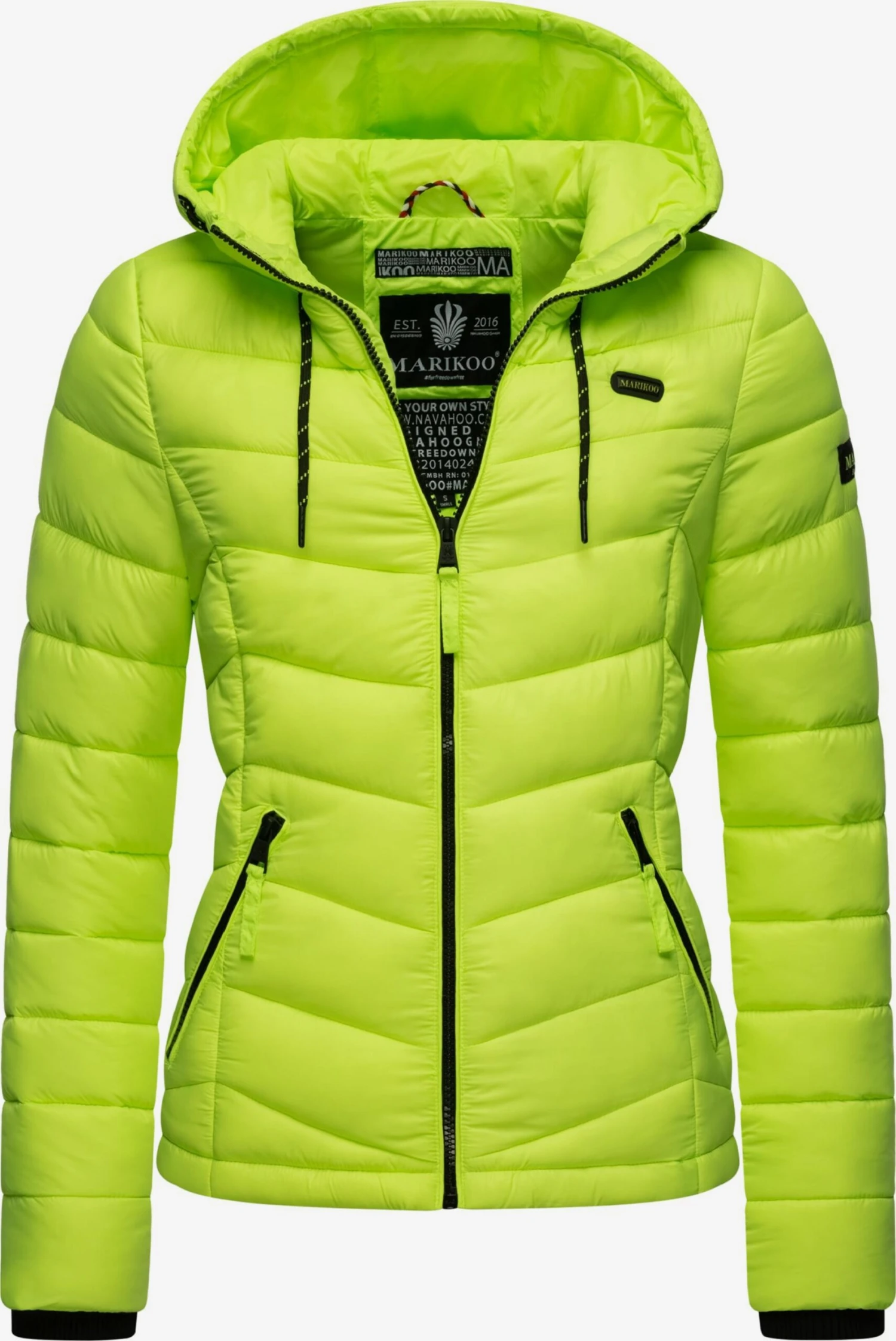 Marikoo Vestes De Mi-saison Veste Mi-saison Kuala Femme Vert 3 Marikoo Vestes De Mi-saison Veste Mi-saison Kuala Femme Vert
