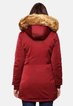 Marikoo Parkas Parka D’hiver Karmaa Femme Rouge / Rouge Sang -Marikoo 1cbcae712f97ff2e3dbb58df28d4f7da