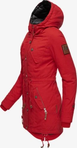 Marikoo Parkas Parka D’hiver La Viva Femme Rouge Clair 11 Marikoo Parkas Parka D’hiver La Viva Femme Rouge Clair -Marikoo 203339c4191fa1248fb1f0b5a4b0cb94