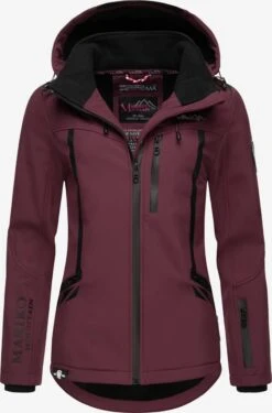 Marikoo Vestes Dhiver Veste D’hiver Femme Bordeaux