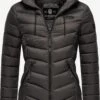 Marikoo Vestes De Mi-saison Veste Mi-saison Kuala Femme Anthracite 1 Marikoo Vestes De Mi-saison Veste Mi-saison Kuala Femme Anthracite -Marikoo 219a12b440efbf695ab40016e39b72e8