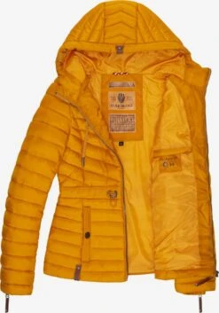 Marikoo Vestes De Mi-saison Veste Mi-saison Aniyaa Femme Jaune Dor -Marikoo 2490606a5a8ac4c64e84ac393a54f0f1