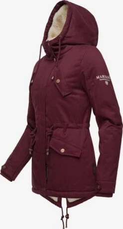 Marikoo Vestes Dhiver Veste D’hiver Manolya Femme Lie De Vin -Marikoo 261ba395a3e19026ba826c18a92fefa0