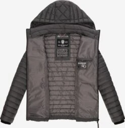 Marikoo Vestes De Mi-saison Veste Mi-saison Samtpfote Femme Anthracite 11 Marikoo Vestes De Mi-saison Veste Mi-saison Samtpfote Femme Anthracite -Marikoo 2644a0be1527f6618592e9deeef0dd1d