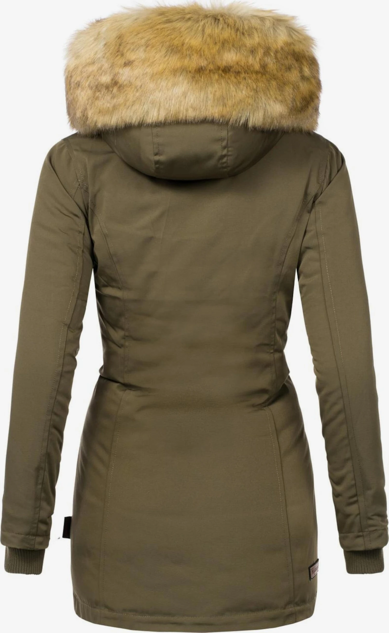 Marikoo Parkas Parka D’hiver Karmaa Femme Kaki 4 Marikoo Parkas Parka D’hiver Karmaa Femme Kaki – Image 2