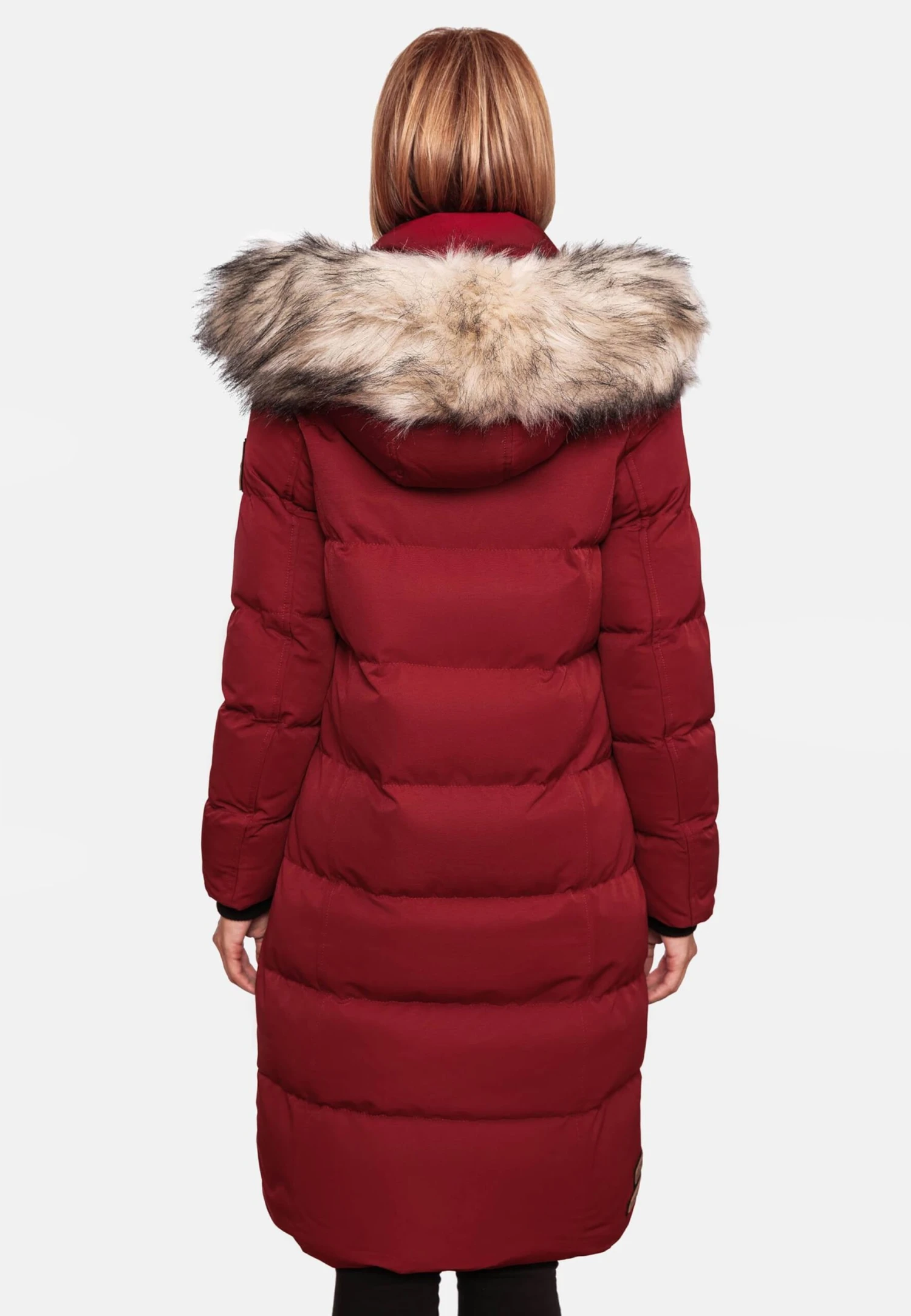 Marikoo Manteaux Dhiver Manteau D’hiver Schneesternchen Femme Rouge Sang 11 Marikoo Manteaux Dhiver Manteau D’hiver Schneesternchen Femme Rouge Sang – Image 9