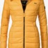 Marikoo Manteaux Courts Manteau D’hiver Abendsternchen Femme Jaune Dor -Marikoo 2a45874ef8c69483484b698fe7c0845c