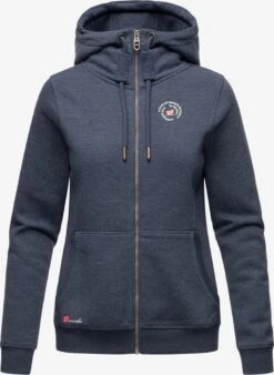 Marikoo Sweats Zippés Veste De Survêtement Setsunaa Femme Bleu-gris -Marikoo 2ed6ab75e27d19a1143ce1dd0cbab088