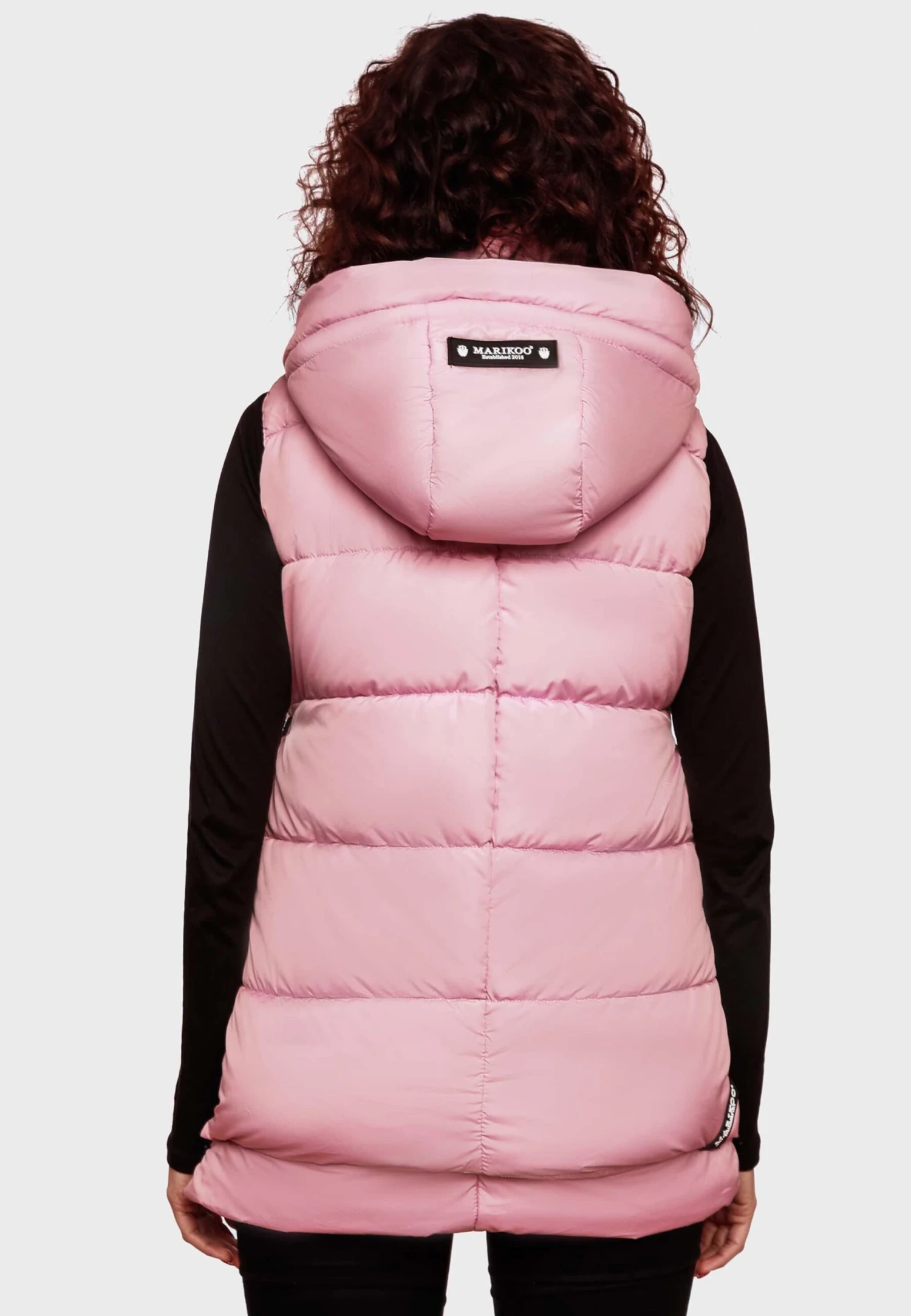 Marikoo Vestes Sans Manches Gilet Zarinaa Femme Rose 9 Marikoo Vestes Sans Manches Gilet Zarinaa Femme Rose – Image 7