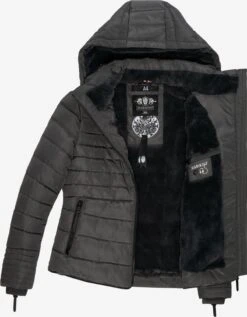 Marikoo Vestes Dhiver Veste D’hiver Amber Femme Anthracite 11 Marikoo Vestes Dhiver Veste D’hiver Amber Femme Anthracite -Marikoo 31059a391b2b852f7a51f00d37e9a227