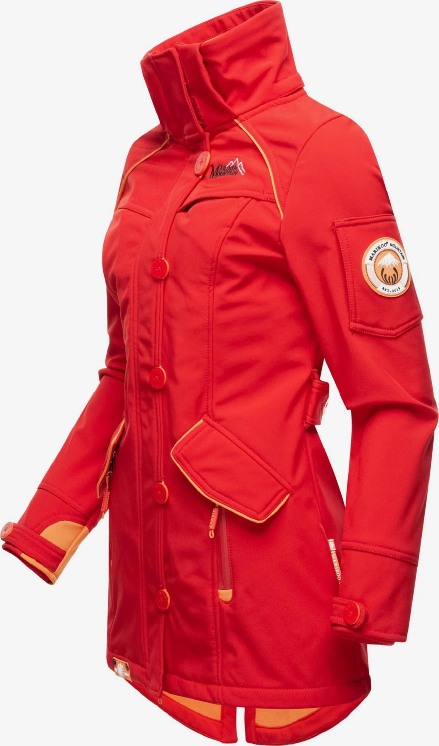 Marikoo Vestes Dextérieur Veste Fonctionnelle Soulinaa Femme Rouge 7 Marikoo Vestes Dextérieur Veste Fonctionnelle Soulinaa Femme Rouge – Image 5
