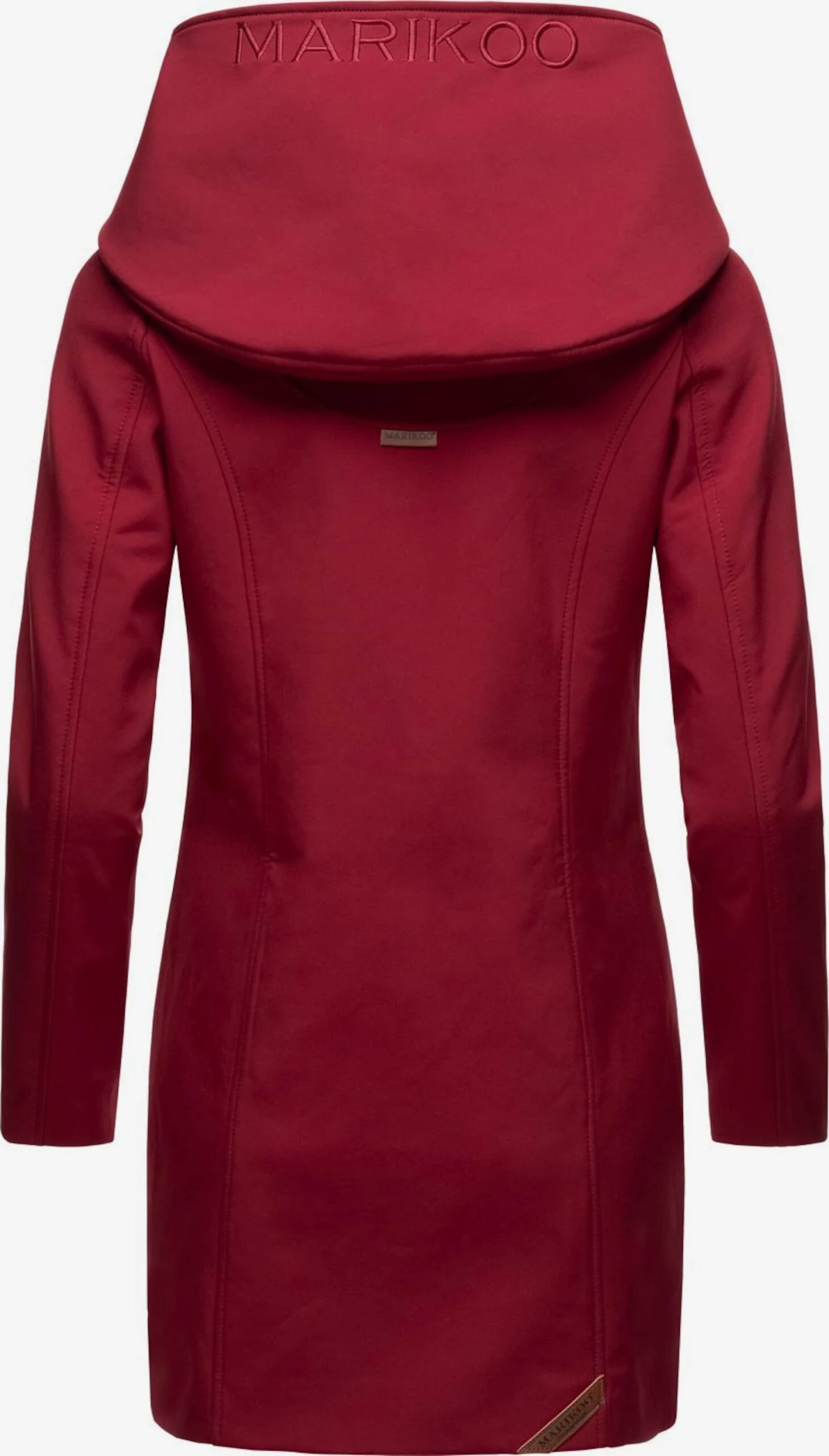 Marikoo Manteaux De Pluie Manteau Fonctionnel Mayleen Femme Rouge Cerise 5 Marikoo Manteaux De Pluie Manteau Fonctionnel Mayleen Femme Rouge Cerise – Image 3
