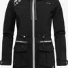 Marikoo Vestes Dextérieur Veste Fonctionnelle Ulissaa Femme Noir -Marikoo 35d24f03b451b914b91e37d7fa0079aa