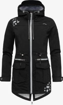 Marikoo Vestes Dextérieur Veste Fonctionnelle Ulissaa Femme Noir