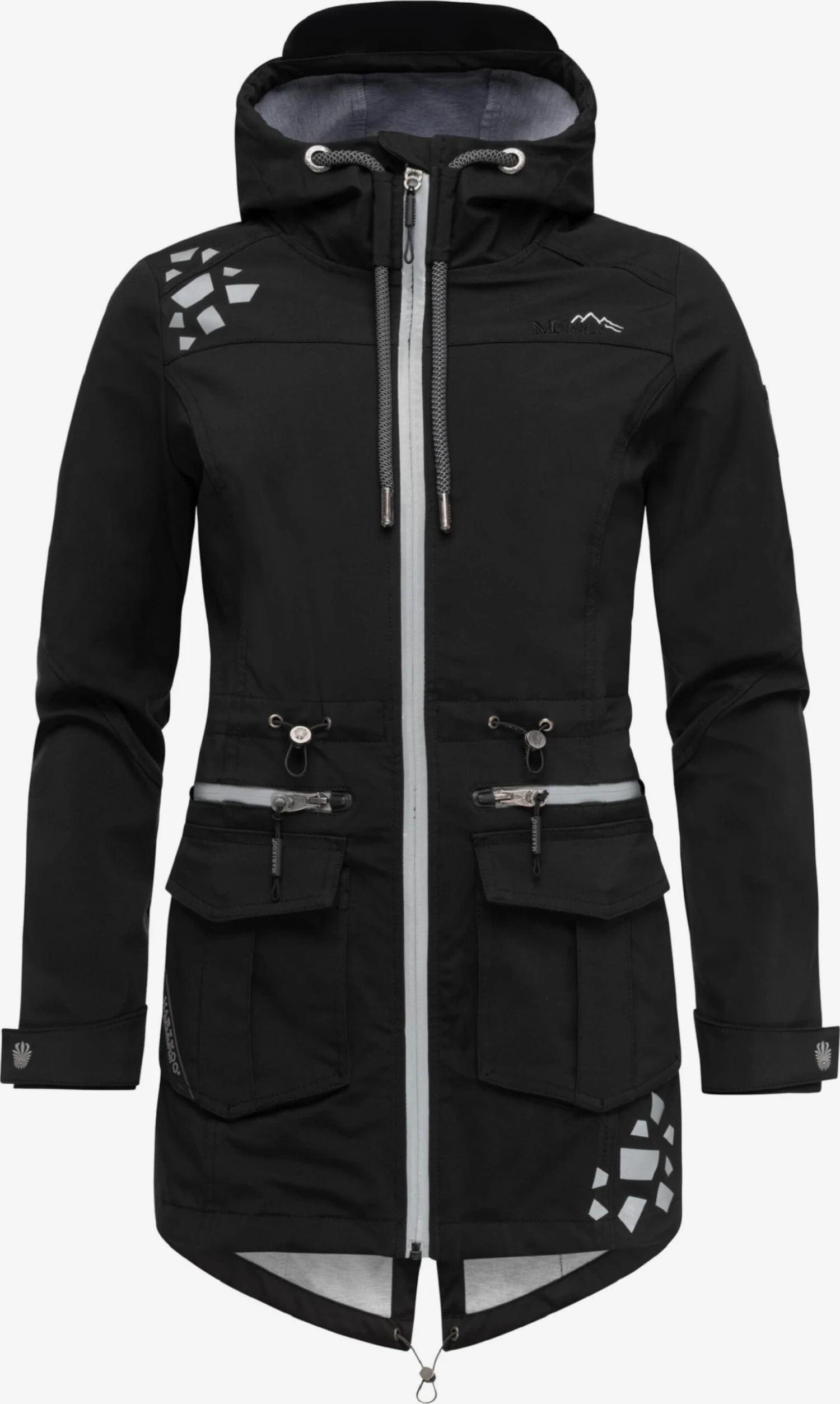 Marikoo Vestes Dextérieur Veste Fonctionnelle Ulissaa Femme Noir 3 Marikoo Vestes Dextérieur Veste Fonctionnelle Ulissaa Femme Noir