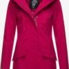 Marikoo Manteaux De Pluie Manteau Fonctionnel Mayleen Femme Magenta -Marikoo 35ed568870c2d13586a50a49a8b911ba