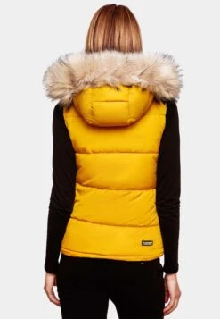 Marikoo Vestes Sans Manches Gilet Eisflöckchen Femme Jaune 20 Marikoo Vestes Sans Manches Gilet Eisflöckchen Femme Jaune -Marikoo 37778c9d517050b16375ba903a05cc88