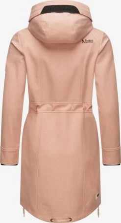 Marikoo Parkas Parka Mi-saison Femme Rose -Marikoo 385ac125123bc9fbedd56142e53b355b