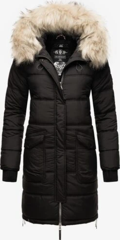 Marikoo Manteaux Dhiver Manteau D’hiver Chaskaa Femme Noir
