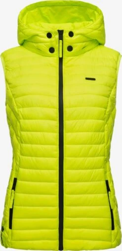 Marikoo Vestes Sans Manches Gilet Femme Citron Vert 10 Marikoo Vestes Sans Manches Gilet Femme Citron Vert -Marikoo 39018458180bfbf23135dc7039c94f14