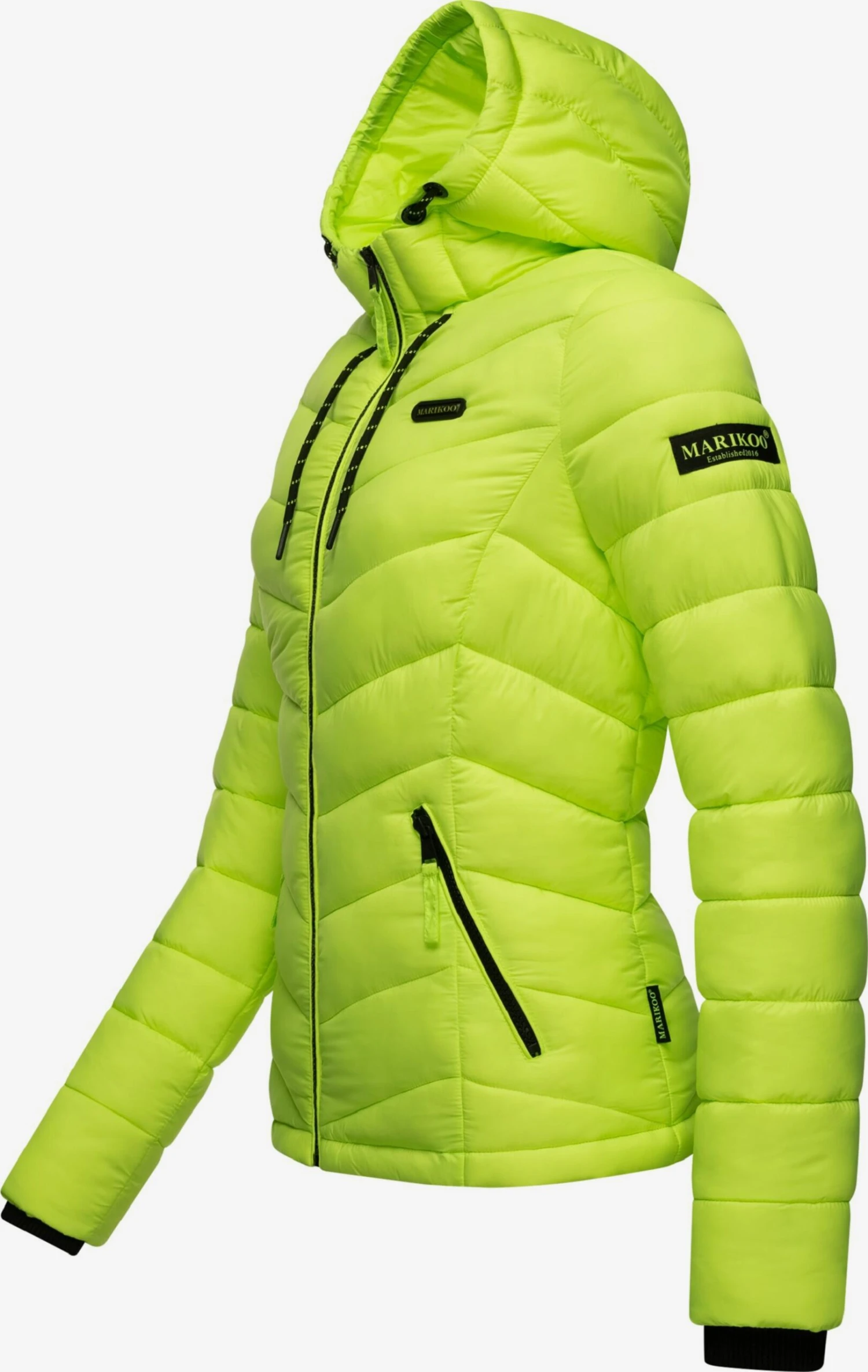 Marikoo Vestes De Mi-saison Veste Mi-saison Kuala Femme Vert 4 Marikoo Vestes De Mi-saison Veste Mi-saison Kuala Femme Vert – Image 2
