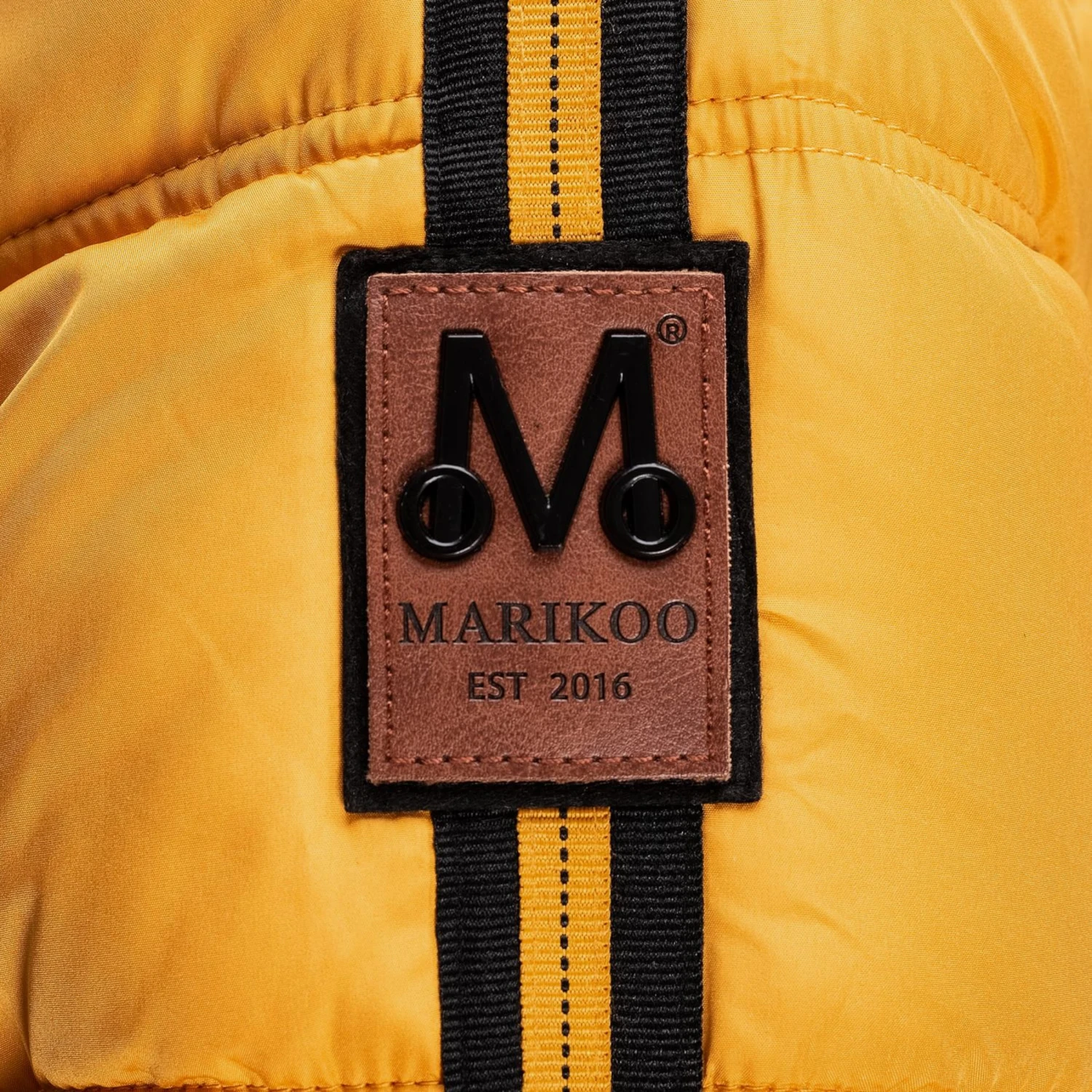 Marikoo Manteaux Dhiver Manteau D’hiver Armasa Femme Jaune 6 Marikoo Manteaux Dhiver Manteau D’hiver Armasa Femme Jaune – Image 4
