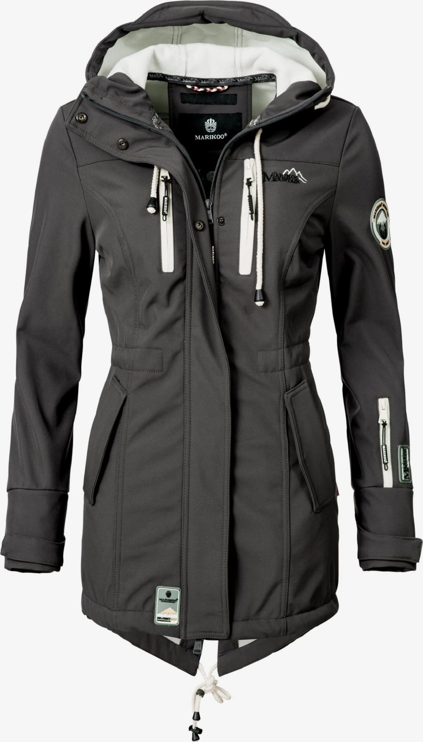 Marikoo Manteaux De Pluie Manteau Fonctionnel Zimtzicke Femme Gris Foncé 3 Marikoo Manteaux De Pluie Manteau Fonctionnel Zimtzicke Femme Gris Foncé