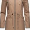 Marikoo Parkas Parka Mi-saison Femme Beige Foncé 2 Marikoo Parkas Parka Mi-saison Femme Beige Foncé -Marikoo 3bc9227145d7afb81fbb4a7e37f2d590