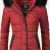 Marikoo Vestes Dhiver Veste D’hiver Unique Femme Rouge 1 Marikoo Vestes Dhiver Veste D’hiver Unique Femme Rouge -Marikoo 3bf189054df8e627b6f94801ffba5d52