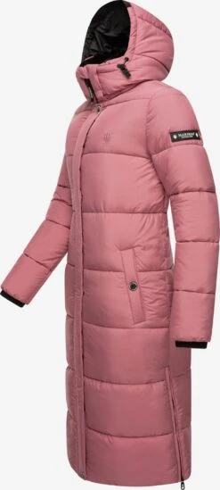 Marikoo Manteaux Dhiver Manteau D’hiver Femme Rose -Marikoo 3d0cbcb95b798145c0676934832036a4